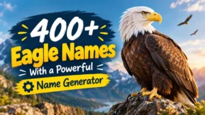 Eagle Names With a Powerful Name Generator