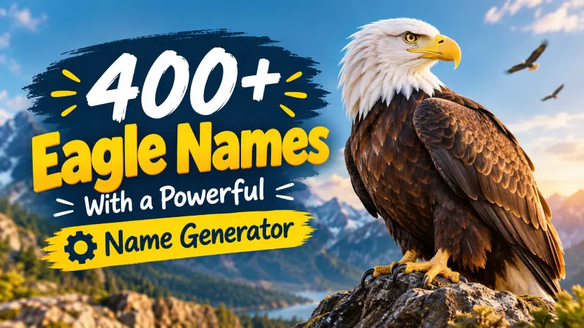 Eagle Names With a Powerful Name Generator