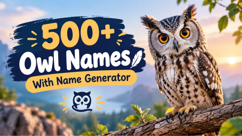 Owl Names With Name Generator
