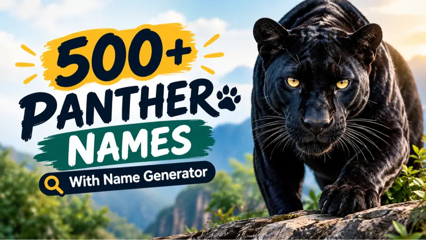 Panther Names With Name Generator