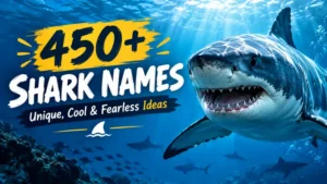 Shark Names: Unique, Cool & Fearless Ideas