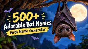 Adorable Bat Names With Name Generator