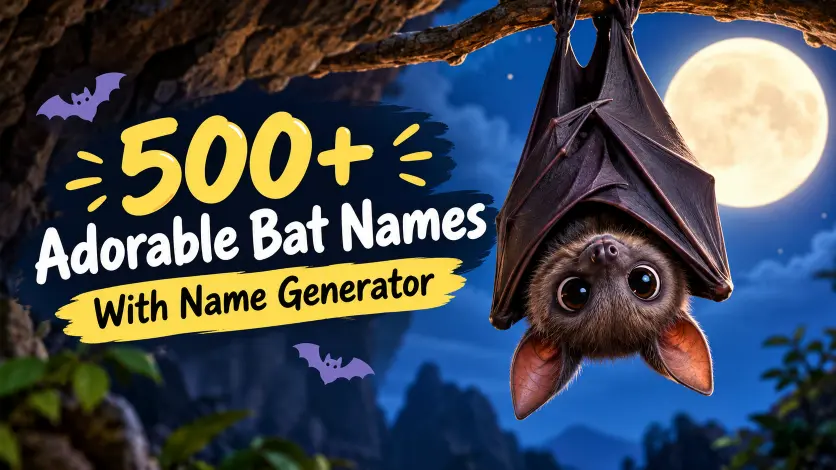 Adorable Bat Names With Name Generator