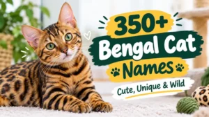 Bengal Cat Names: Cute, Unique & Wild