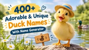 Adorable & Unique Duck Names With Name Generator