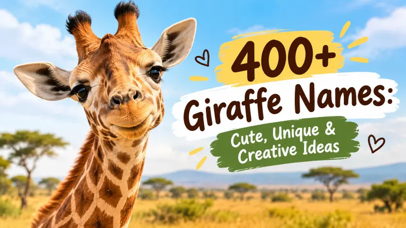 Giraffe Names: Cute, Unique & Creative Ideas