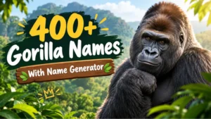 Gorilla Names With Name Generator