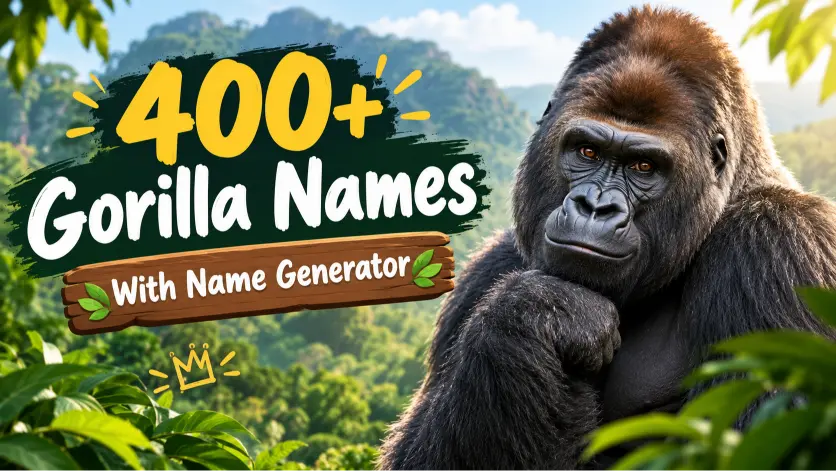 Gorilla Names With Name Generator