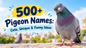 Pigeon Names: Cute, Unique & Funny Ideas