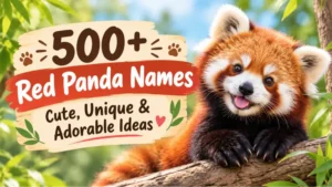 Red Panda Names: Cute, Unique & Adorable Ideas