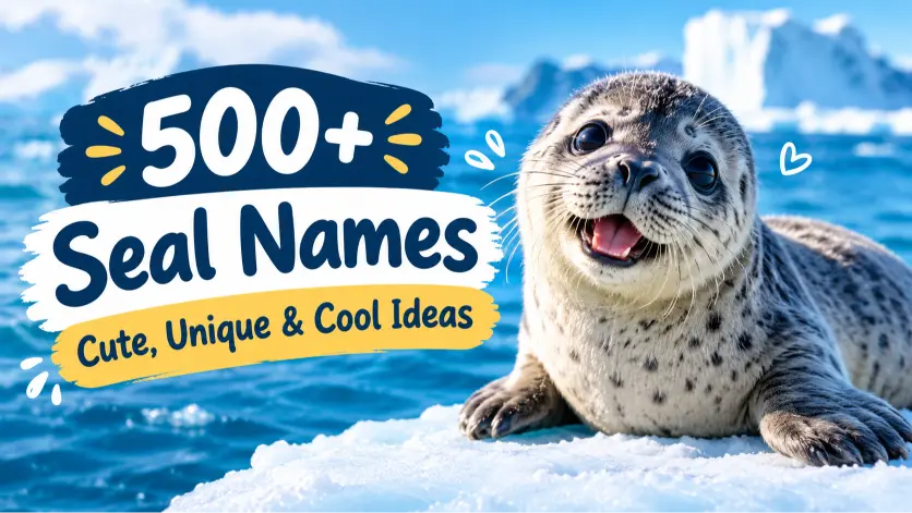 Seal Names: Cute, Unique & Cool Ideas