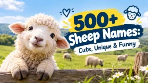 Sheep Names: Cute, Unique & Funny