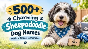 Charming Sheepadoodle Dog Names With a Name Generator