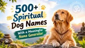 Spiritual Dog Names With a Meaningful Name Generator