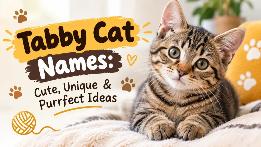 Tabby Cat Names: Cute, Unique & Purrfect Ideas